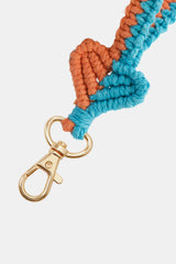 Heart Shape Macrame Key Chain