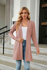 Long Sleeve Open Front Cardigan